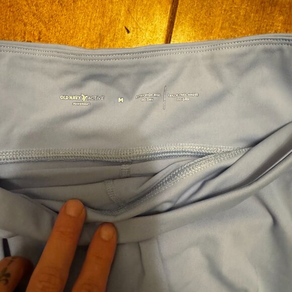NWT Old Navy Active Blue Golf Skirt – Size M – Built-In Shorts – Preppy & Sporty - Picture 6 of 8